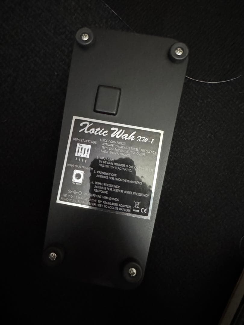Xotic エキゾチック Wah XW-1 エフェクター