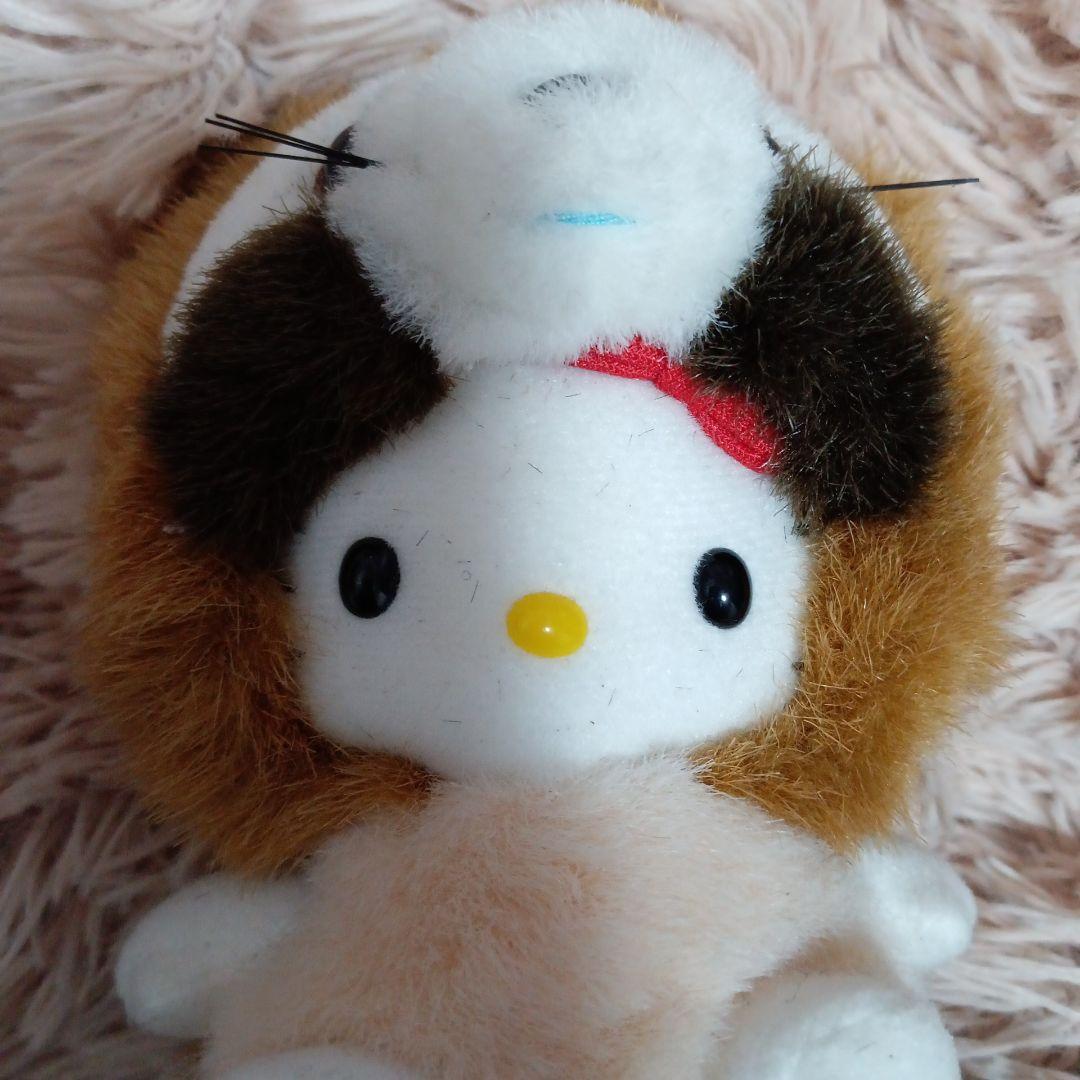 レアハローキティタグ無ししっぽ倶楽部レッサーパンダ