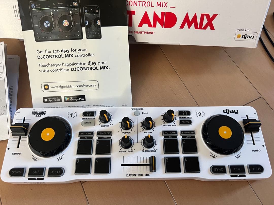 Hercules DJCONTROL MIX スマートフォン対応