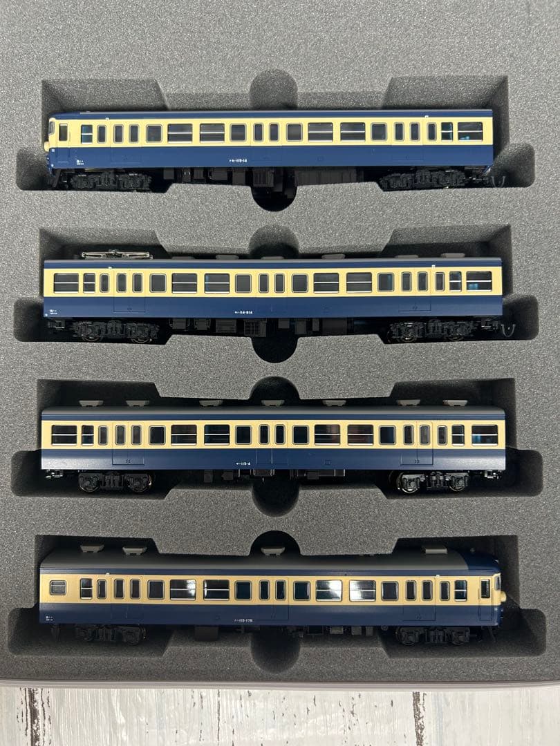 KATO 10-1119 115系 800番台 横須賀色4両増結セット