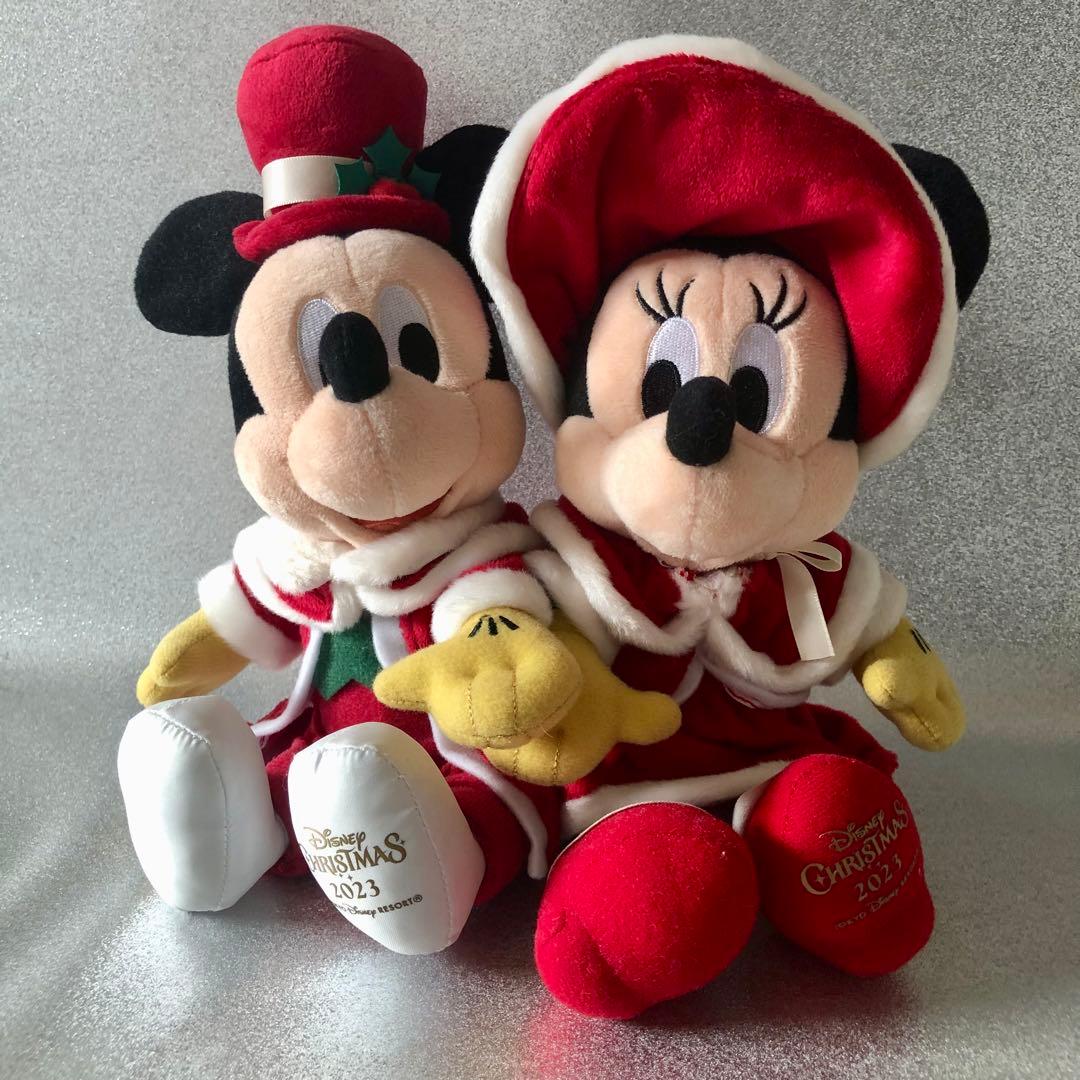 ミッキー&ミニー ミニサイズ ペアぬいぐるみ ディズニーランド限定