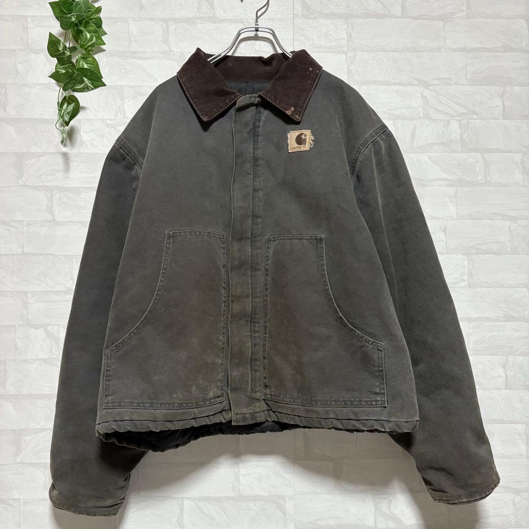 【希少】00s USA製 Carhartt トラディショナルジャケット XXL