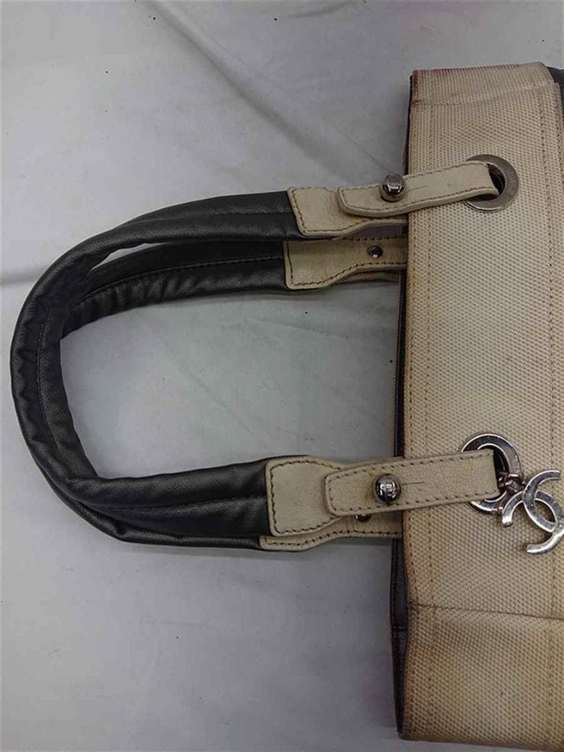 ◎シャネル Chanel カンボンライン トートバッグ ブラック系 レディース