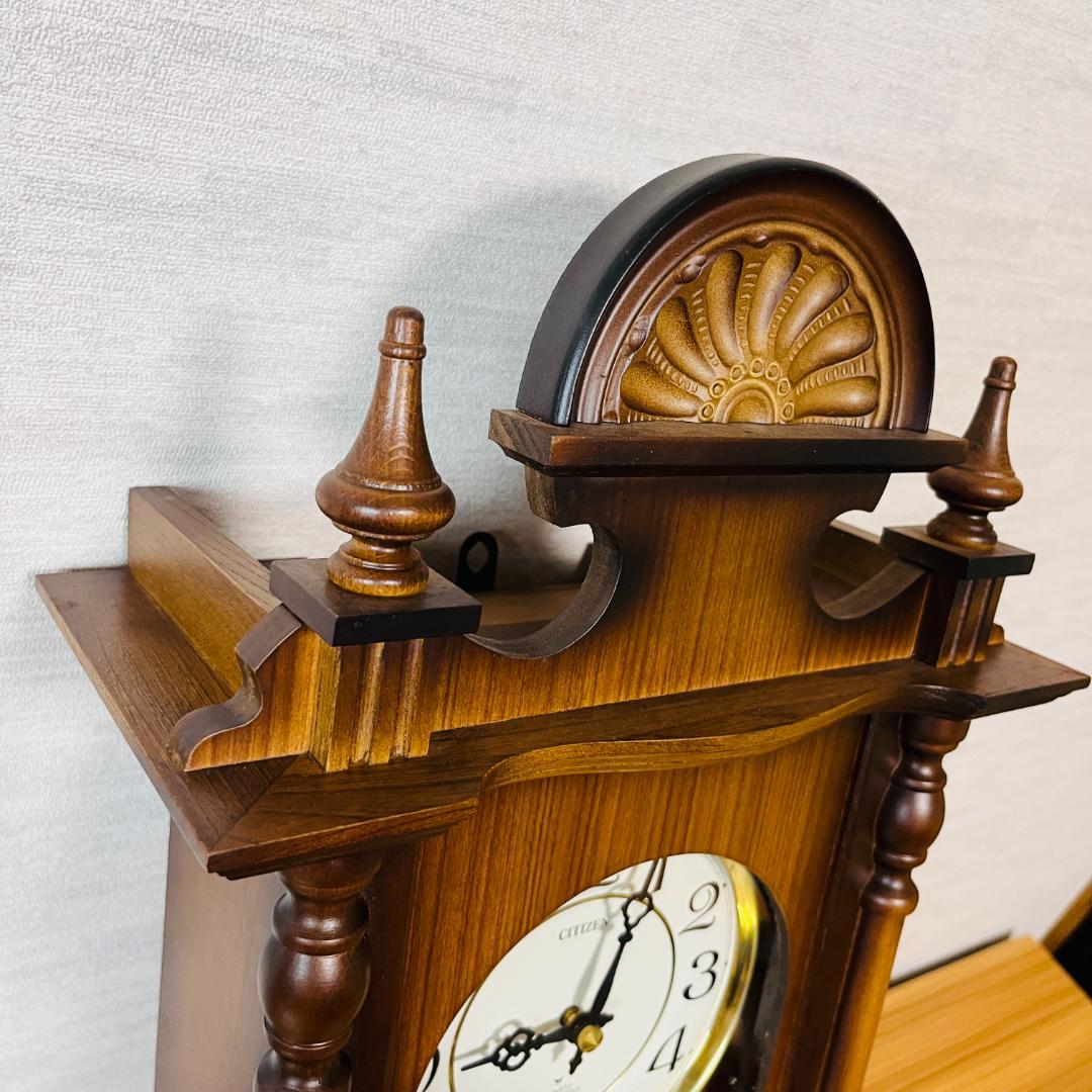 【未使用現状品】CITIZEN QUARTZ HOUR STRIKE 掛け時計