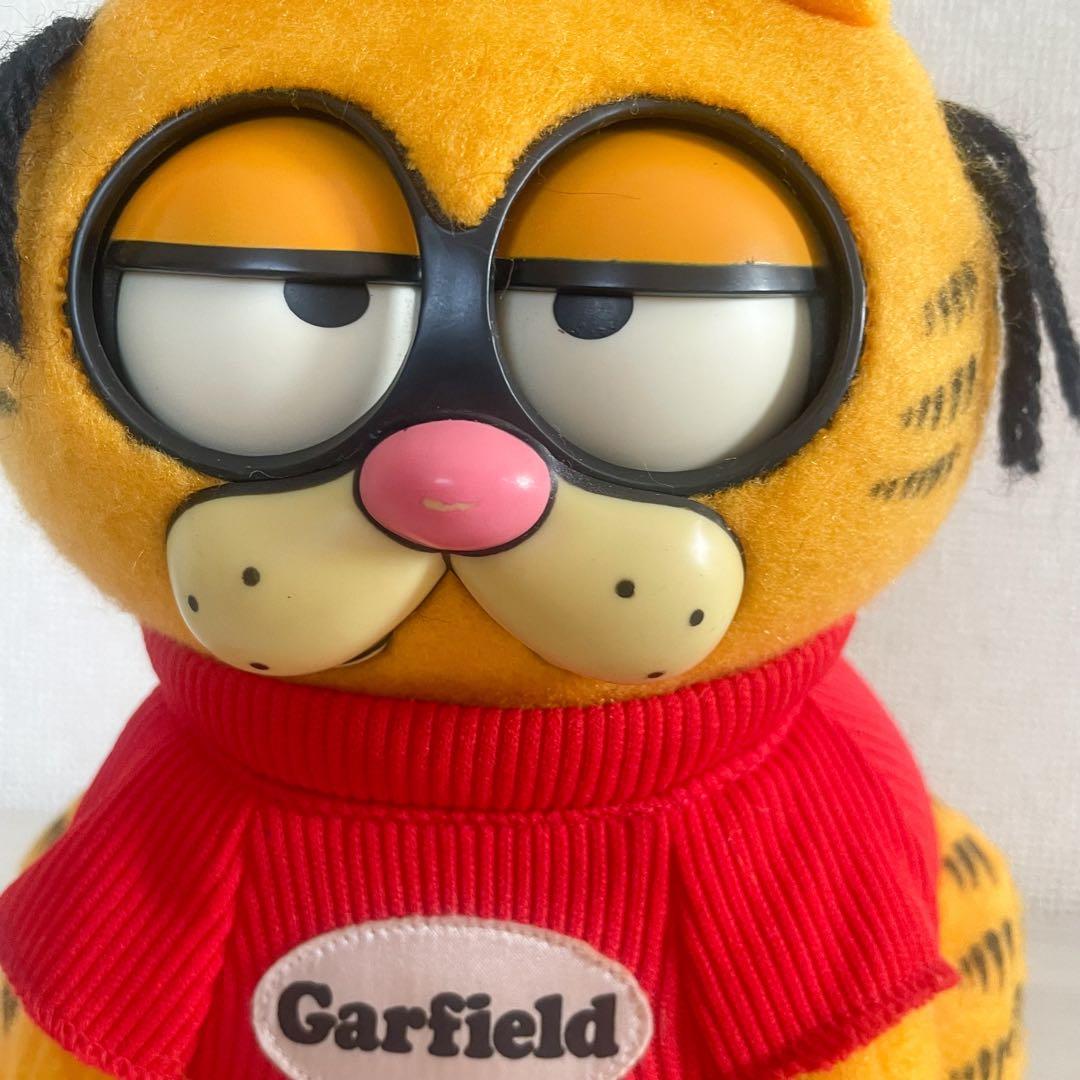 【★激レア★目玉商品、タグ付含】ガーフィールド ぬいぐるみ　６点　レッド系セット