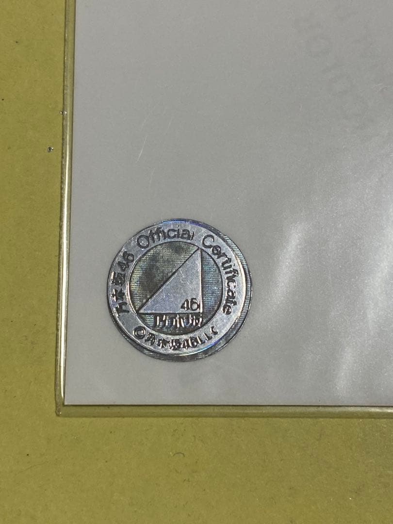 乃木坂46 松尾美佑 直筆サイン入り生写真