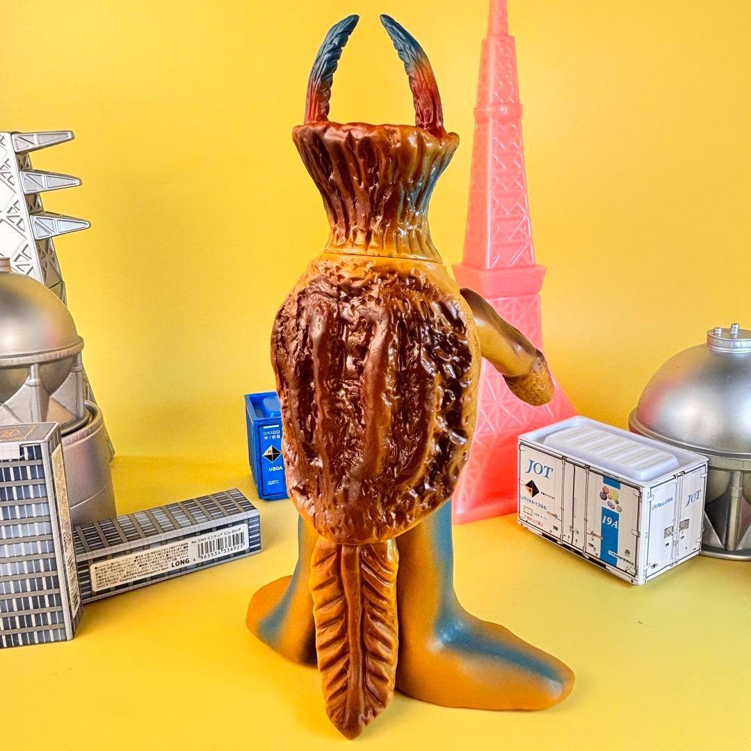 マルサン トルトス海人 ウルトラ怪獣シリーズ パチ ソフビ　マルパぺおまけ付