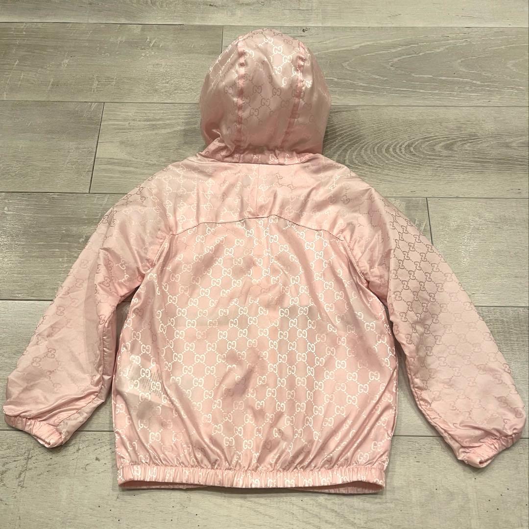 GUCCI グッチ　ブルゾン　ウインドブレーカー　36m ピンク