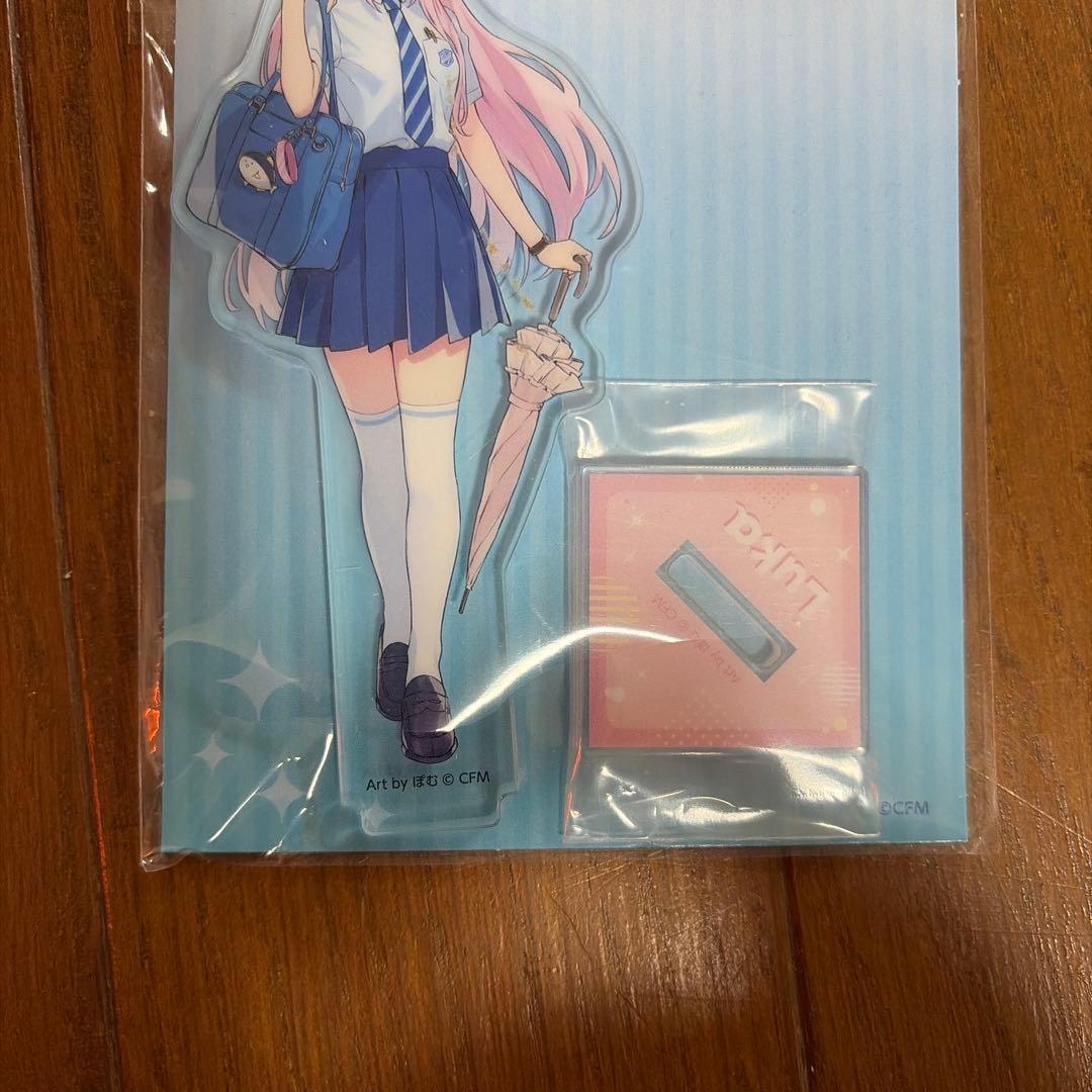 初音ミク エンタメくじ 2024 ローソン 巡音ルカ アクリルスタンド 制服