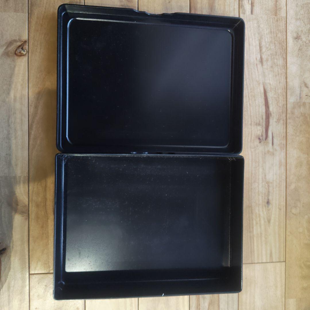 昭和レトロ　漆箱　漆器 文箱 花の装飾