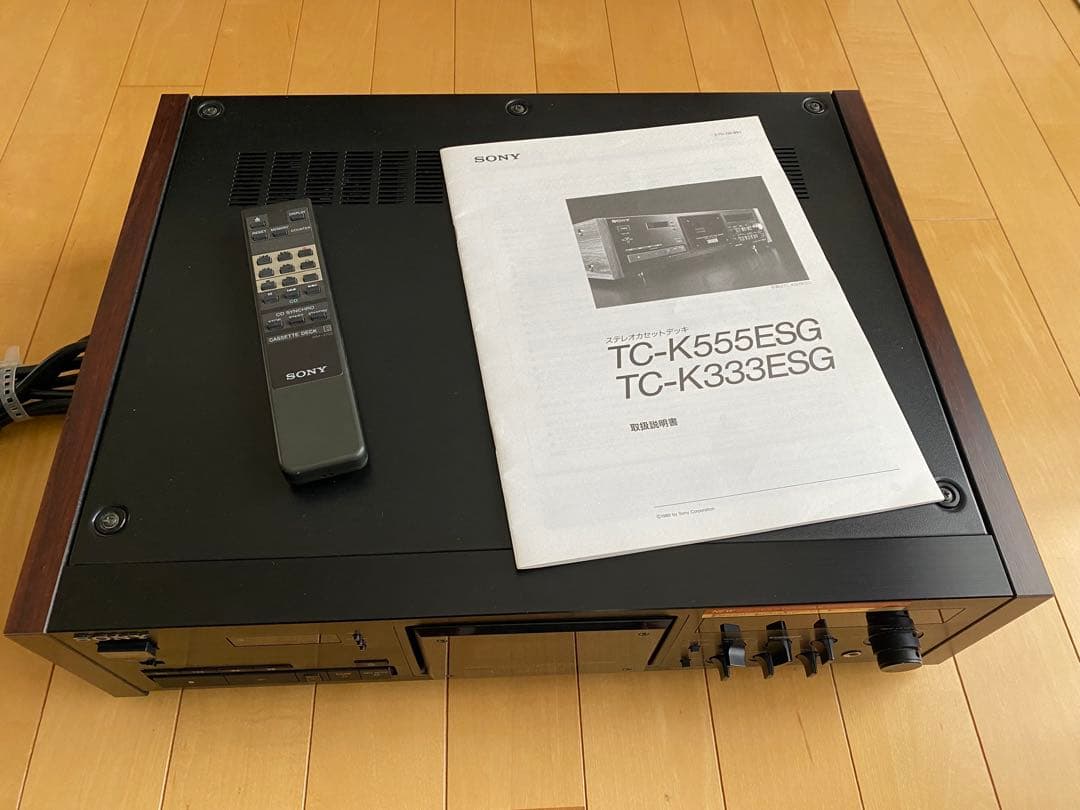 ソニー SONY TC-K333ESG カセットテープデッキ 【ジャンク】 カセットデッキ SONY TC-K333ESG ジャンク 電源OK ソニー