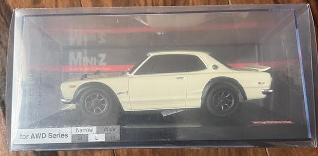 ミニッツ スカイライン 2000GT-R KPGC10 ホワイト MZP466W 京商 Mini-z 日産 スカイライン 2000GT-R (KPGC10) チューンド