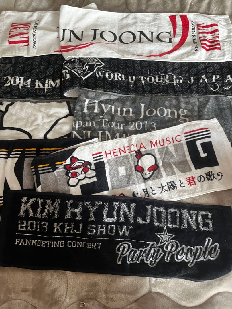キムヒョンジュン　ツアー　マフラータオル