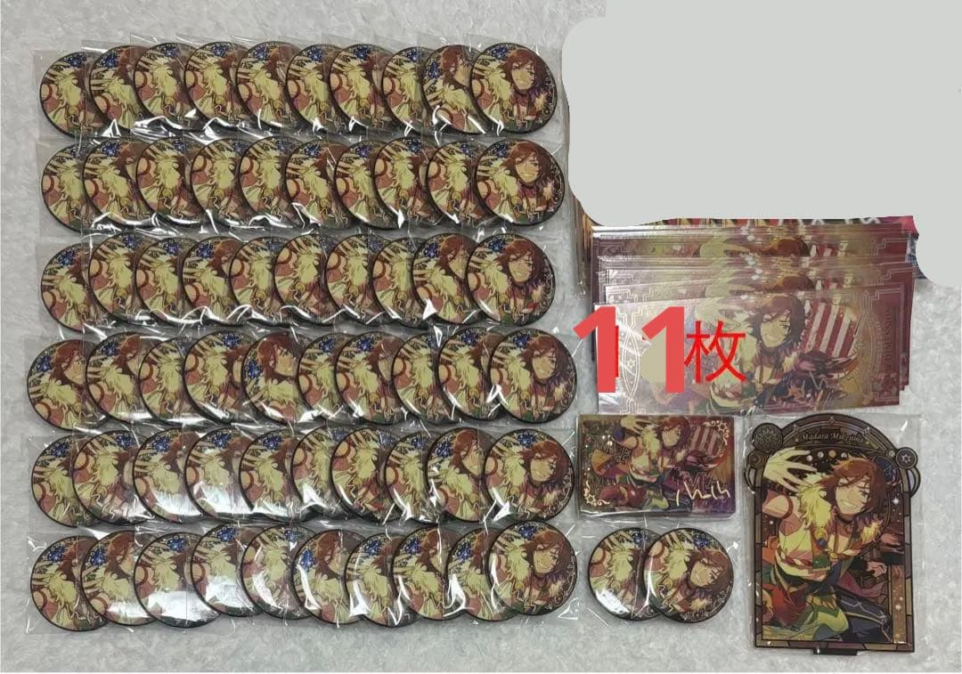 あんスタ 三毛縞斑 MaM 心光缶バッジ ハート缶 アクスタ