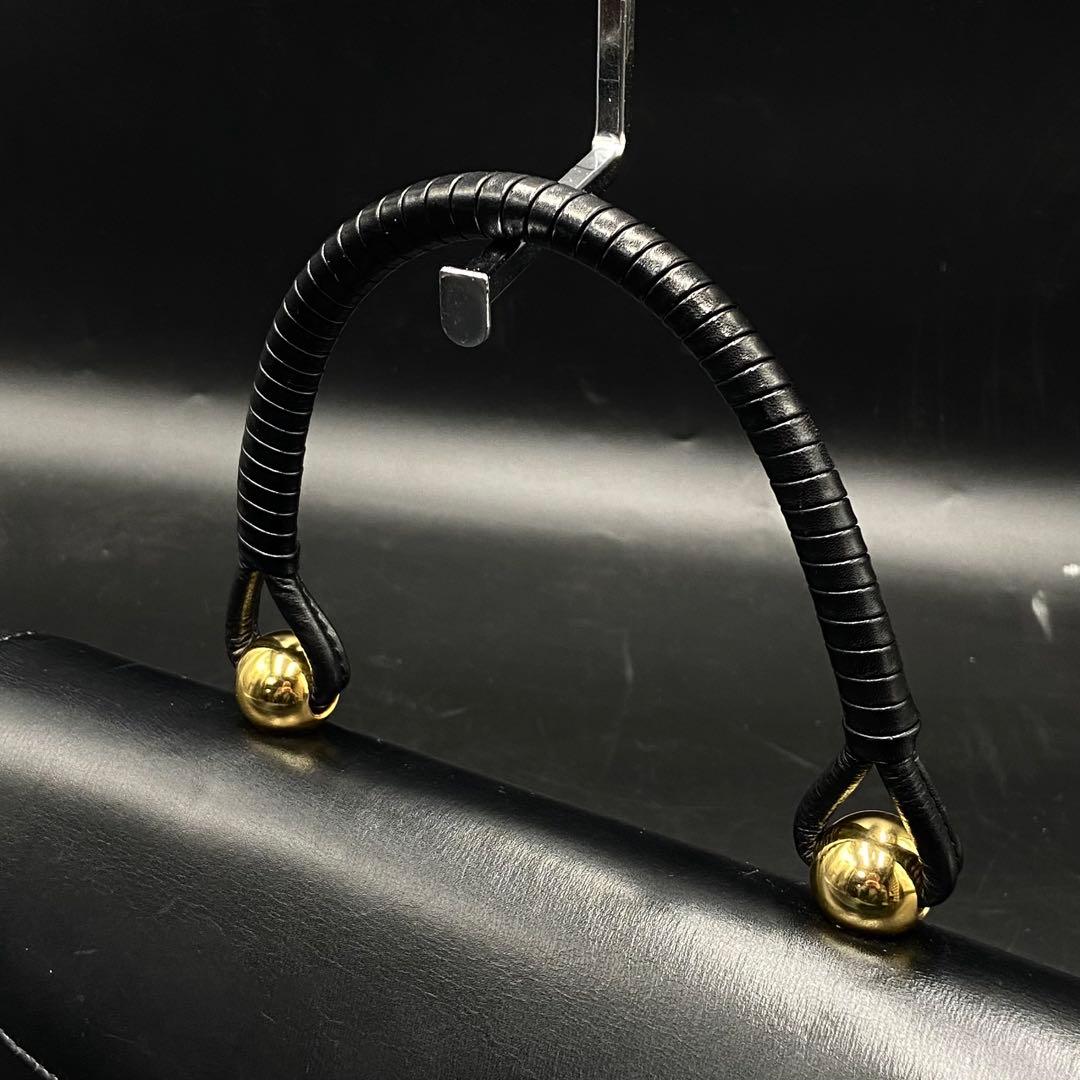 【美品】HAMANO 定価81400円 ハンドバッグ 王室御用達