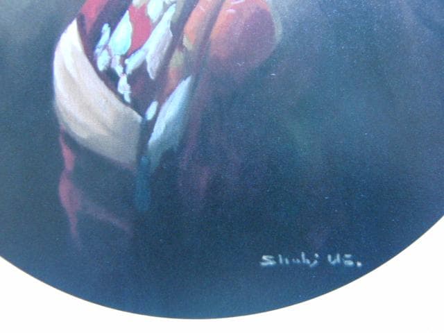 上尚司、はたち、希少な画集より、新品高級額・額装付、状態良好