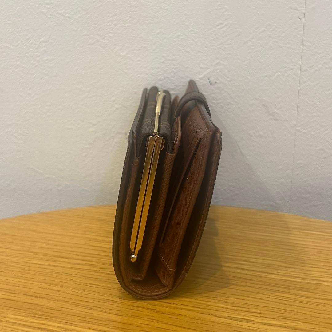 ◆Louis Vuitton ルイヴィトン 二つ折り財布 モノグラム ネーム入◆