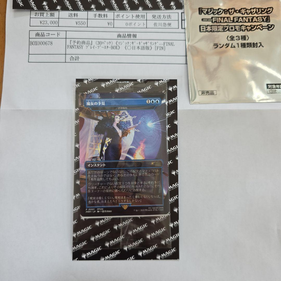 魔女の予見 否定の力　Force of Negation