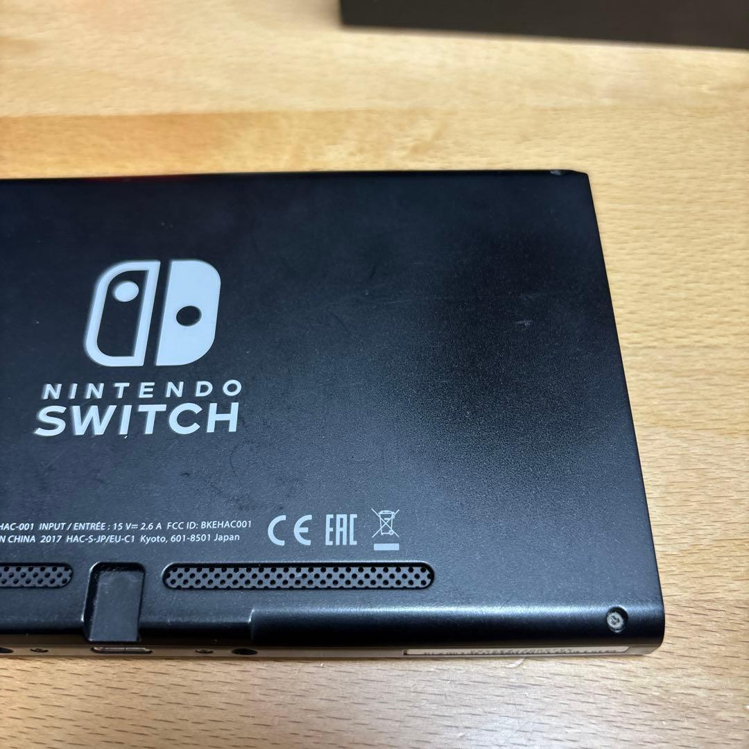 nintendo switch 本体　画面傷あり　ニンテンドースイッチ