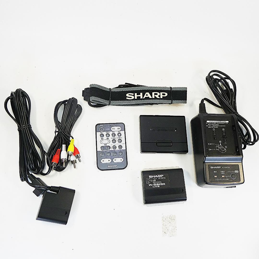 動作良好 Video.Hi8シャープVL-HL15 8ミリビデオカメラDVD化に