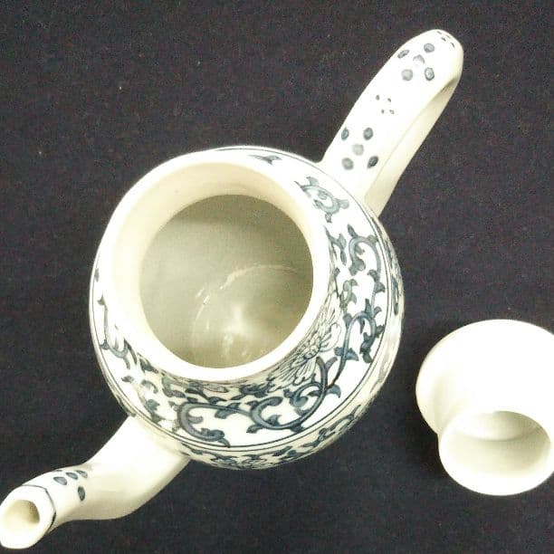 茶道具  清水焼 静水唐草 水注