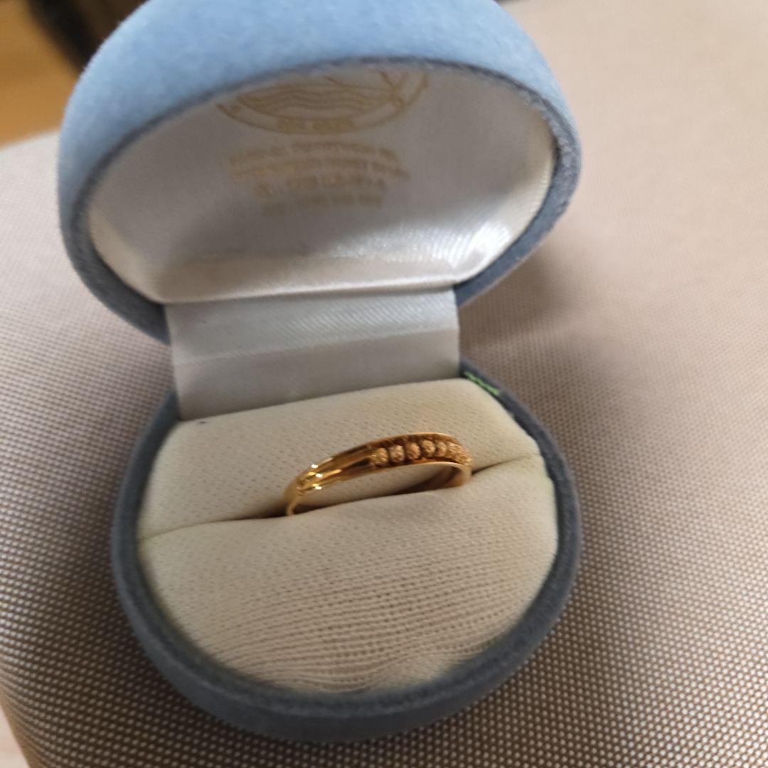 18K 総量3g デザイン リング