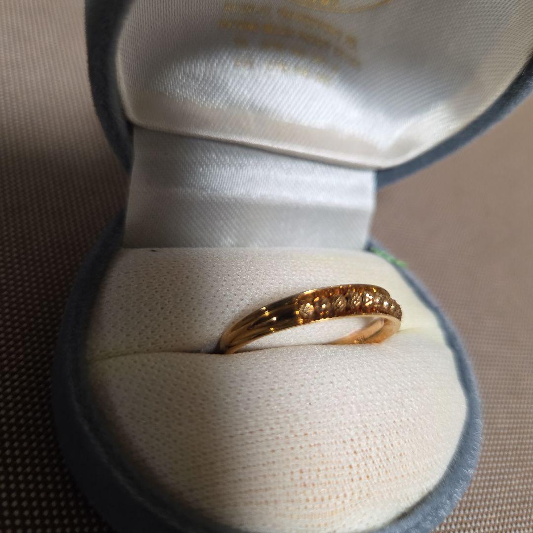 18K 総量3g デザイン リング