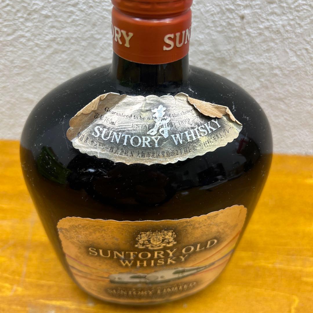 5087【未開栓】サントリー オールド ウイスキー東北新幹線開業記念