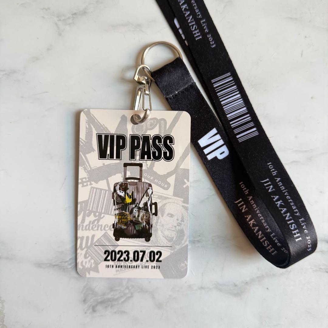 赤西仁 VIPパス 10th Anniversary Live 2023 - メルカリ