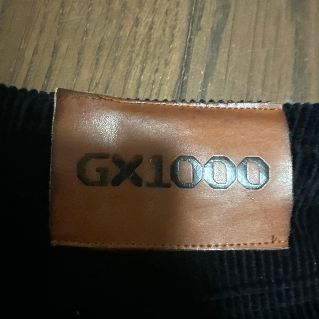 激レア‼️GX1000 コーデュロイパンツ ブラックデニム