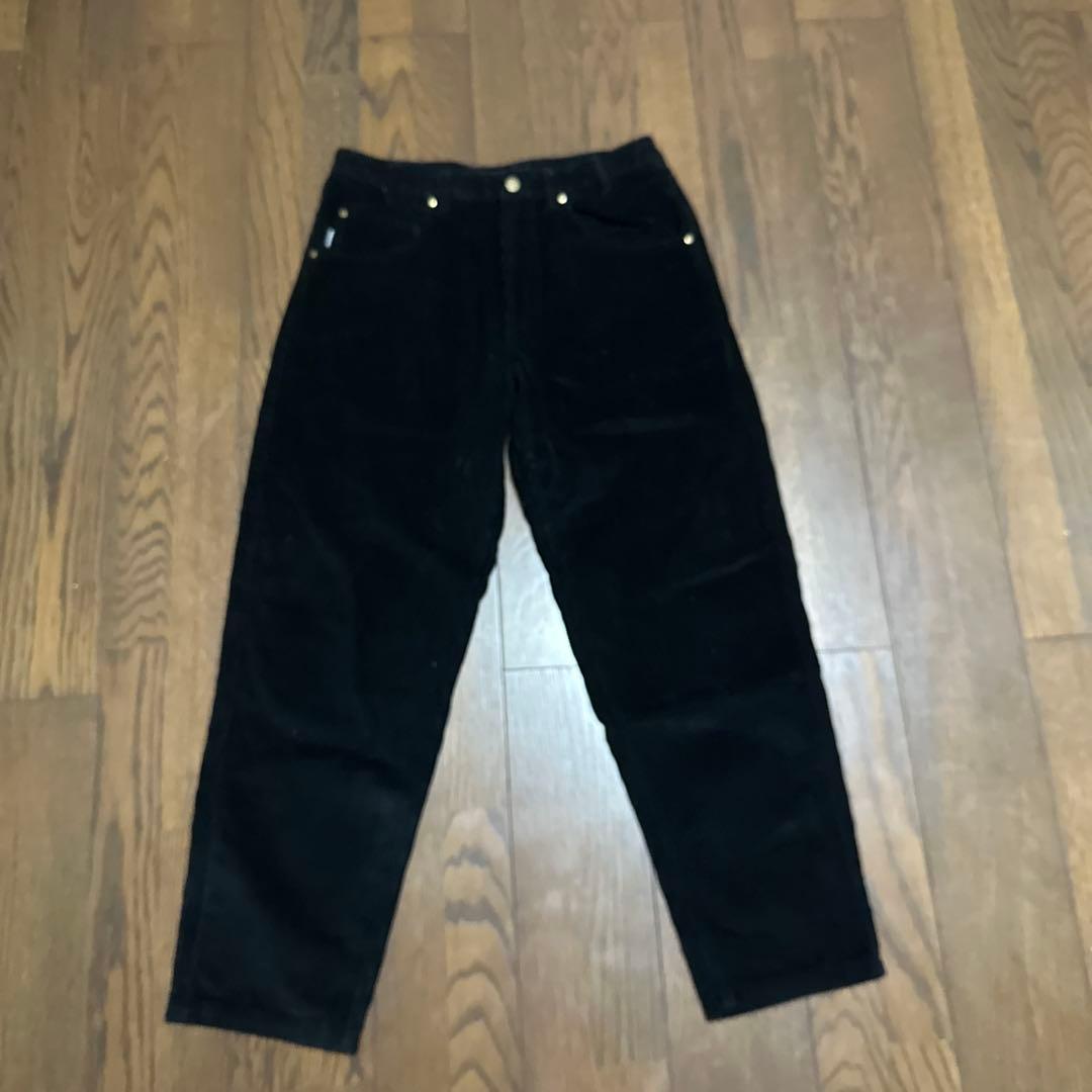 激レア‼️GX1000 コーデュロイパンツ ブラックデニム