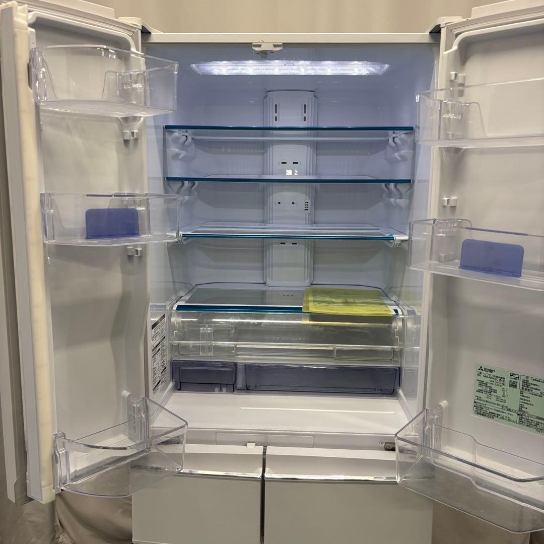 48 冷蔵庫 400 500 三菱 大型 フレンチドア 綺麗 中古 設置無料 超大