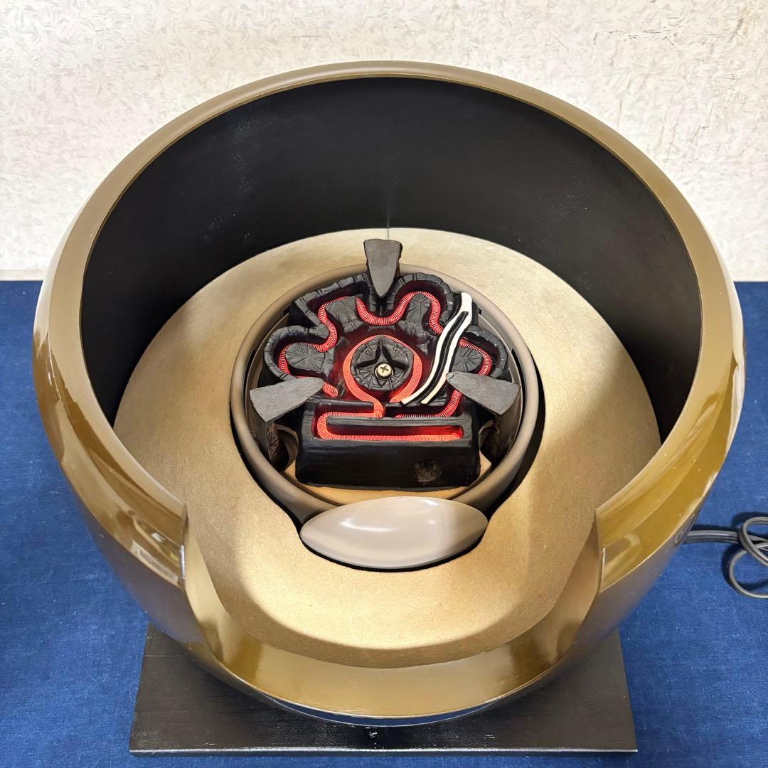 人間国宝高橋敬典造茶釜 野々田製電熱器一体型面取風炉 敷板