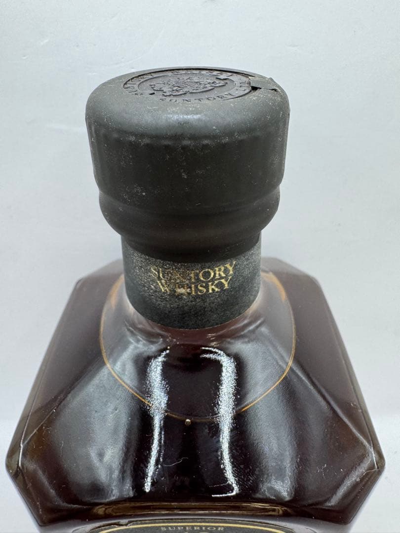 未開栓】サントリー クレスト 12年 旧ボトル 黒キャップ - メルカリ
