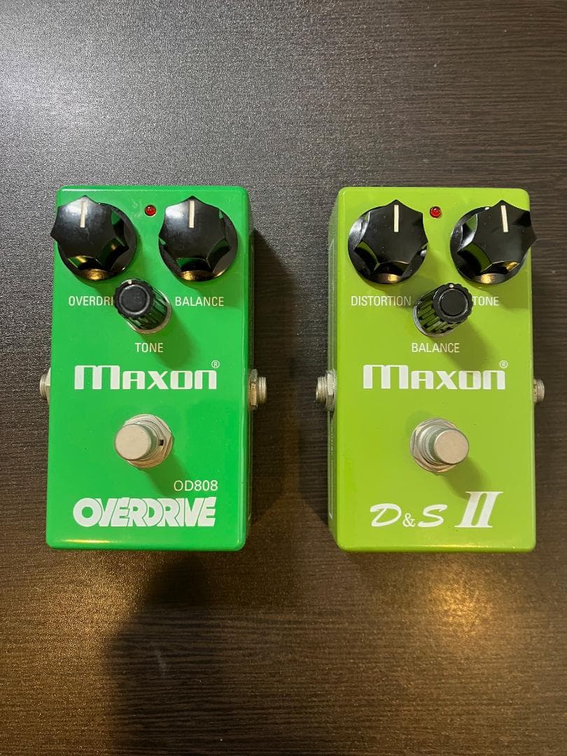 【セット売り】マクソンＯＤ８０８オーバードライブ、Ｄ＆ＳⅡディストーション