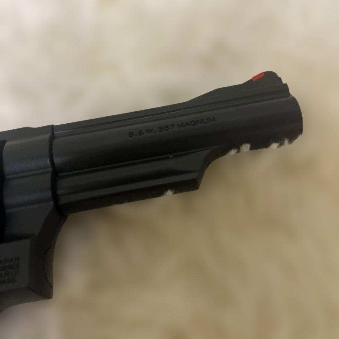 s.&w.357 MAGNUM ガスリボルバー　シリーズ ブラック