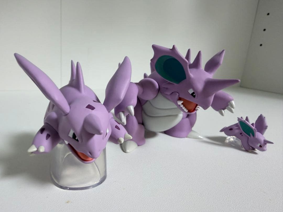 ポケモンスケールワールド カントー地方 ニドラン♂＆ニドリーノ