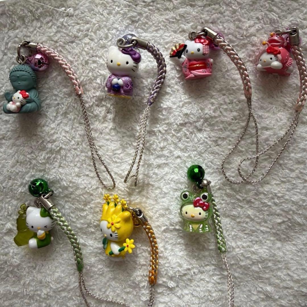 s*o様 ハローキティ　ご当地キティ　ストラップ　根付　ボールペン　シャーペン