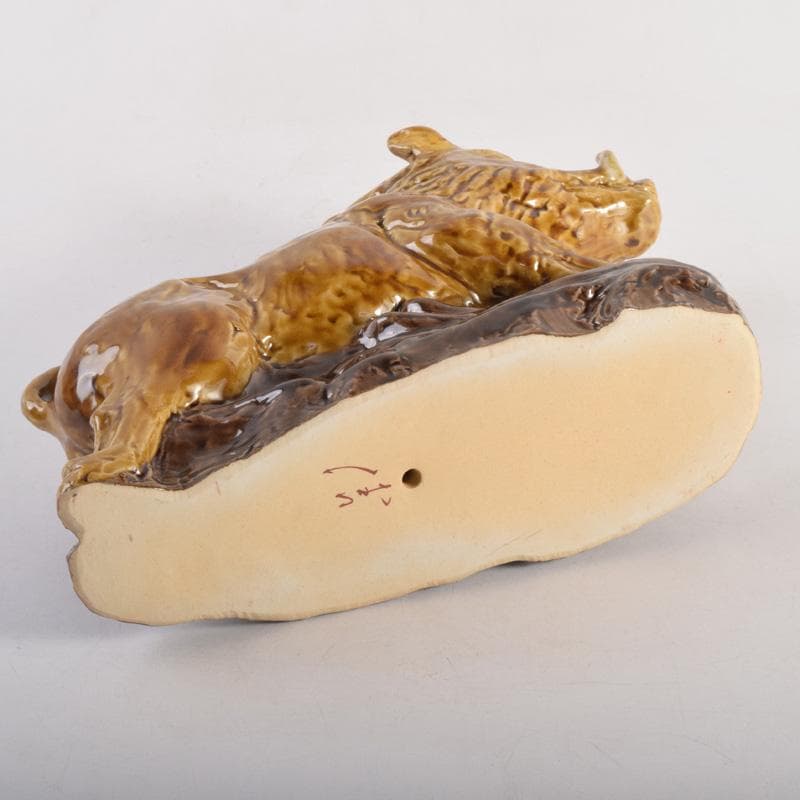 九谷焼 三代目 徳田八十吉 人間国宝 蛇 へび 干支 置物 共箱 説明書