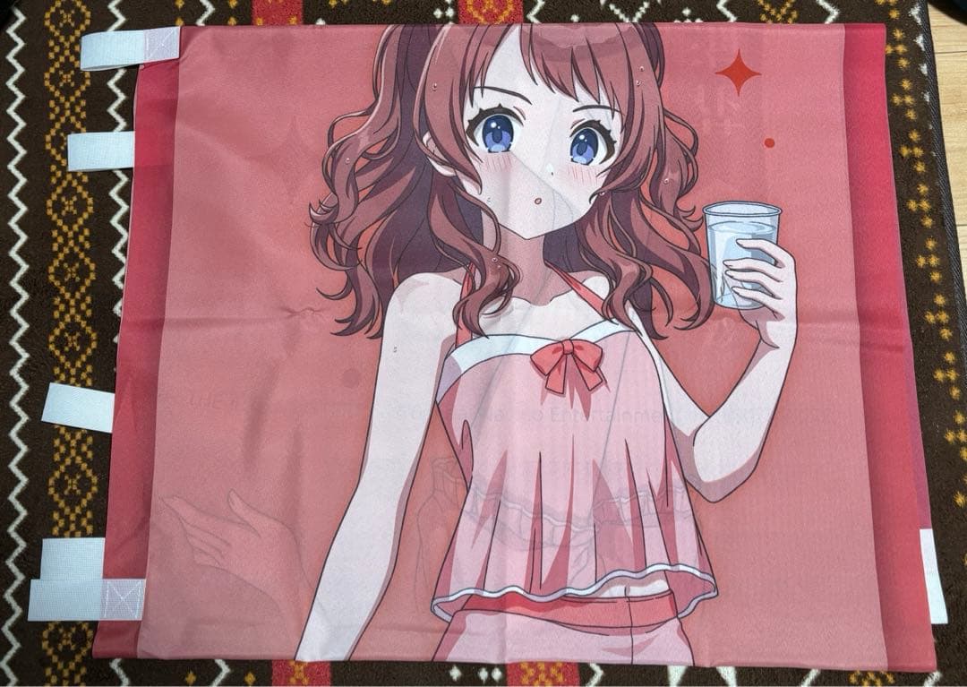 花海佑芽 極楽湯 のぼり コラボ装飾 学園アイドルマスター 学マス 当選