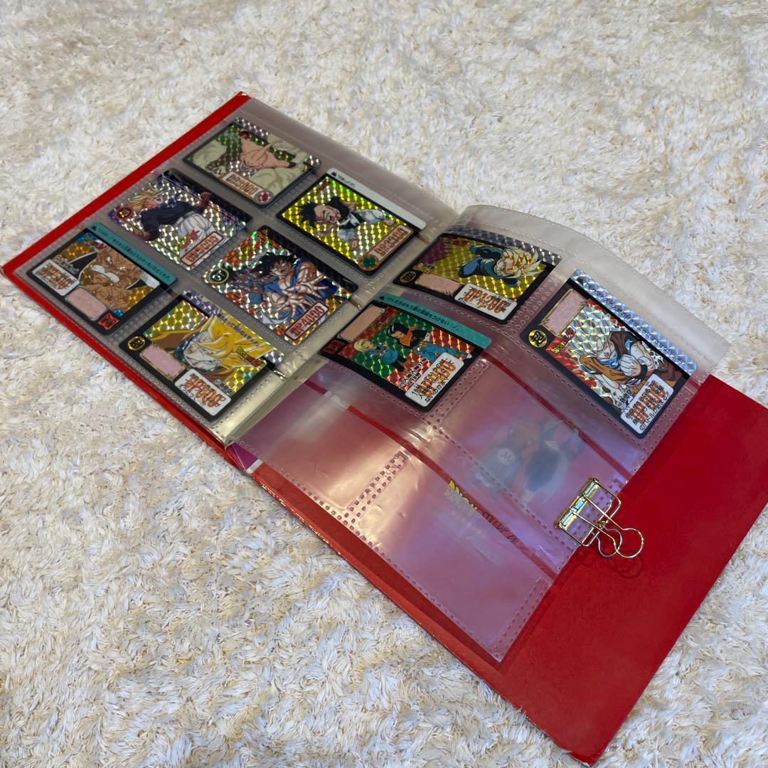 ドラゴンボールカードダス　キラ51枚　システムファイルセット　まとめ売り　本弾