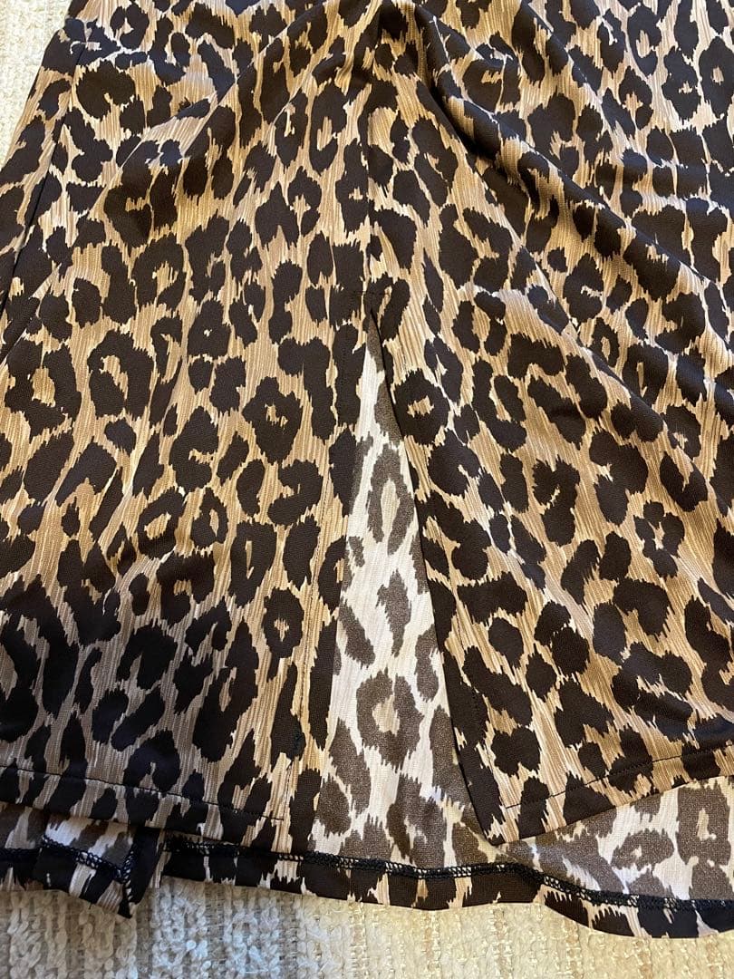 DOLCE & GABBANA ヒョウ柄ビーチウェア 水着 ビンテージ