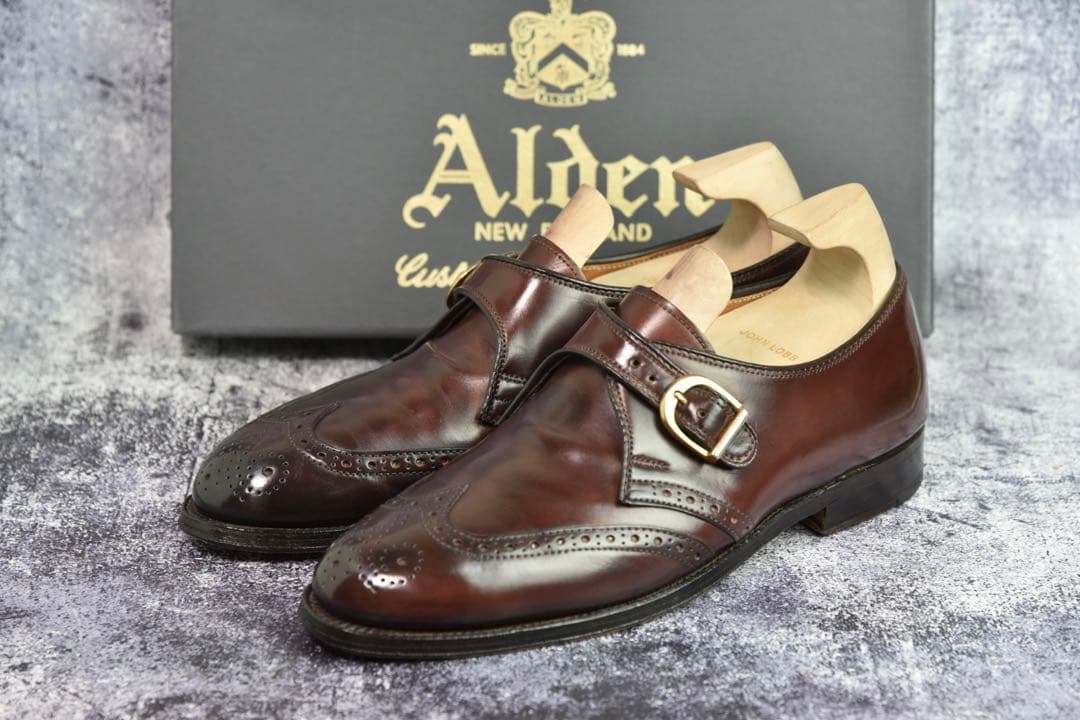 オールデン　コードバン　#1671　6.5D　バーガンディ　アバディーンラスト