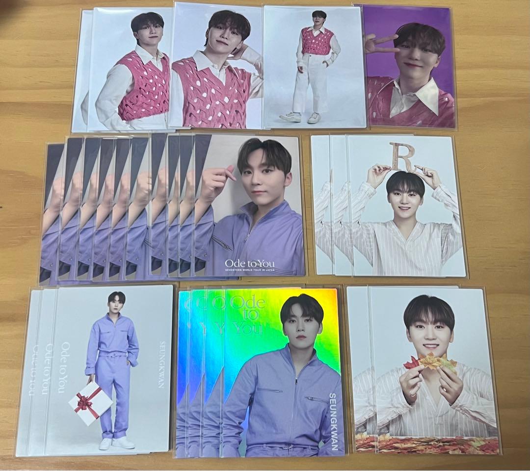 Amazon.co.jp: SEVENTEEN セブチ スングァン まとめ売り トレカセット