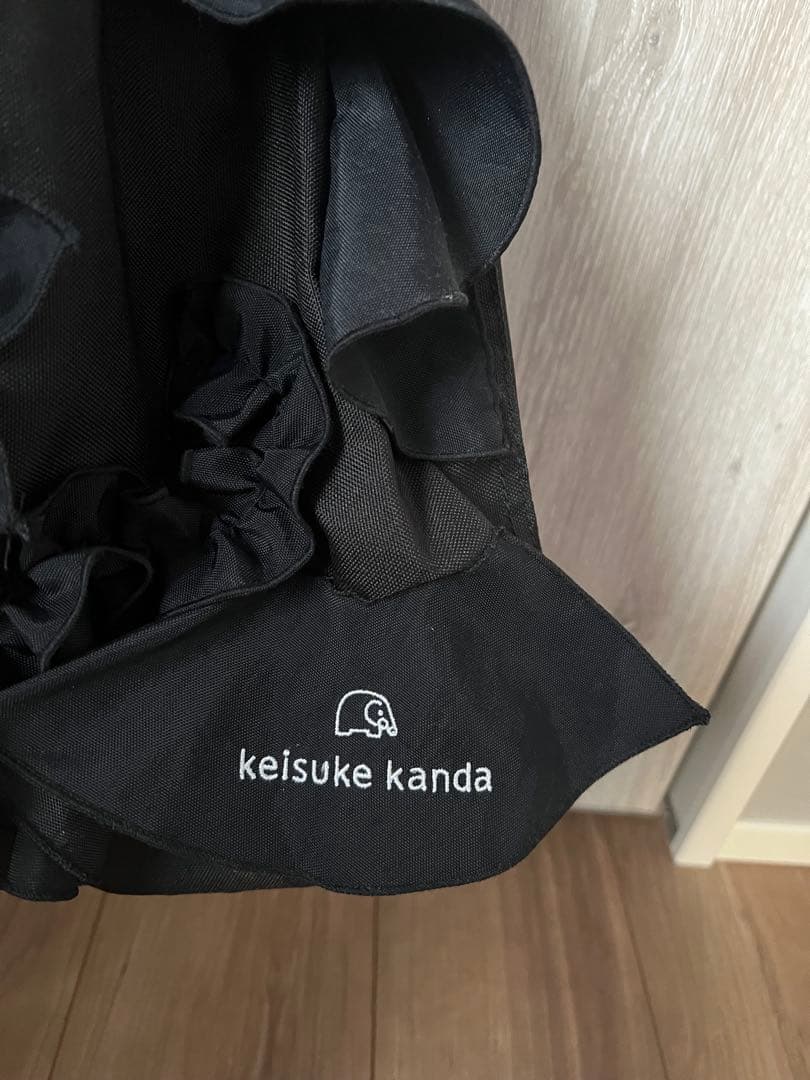 keisuke kanda フリルまみれのバッグ 黒