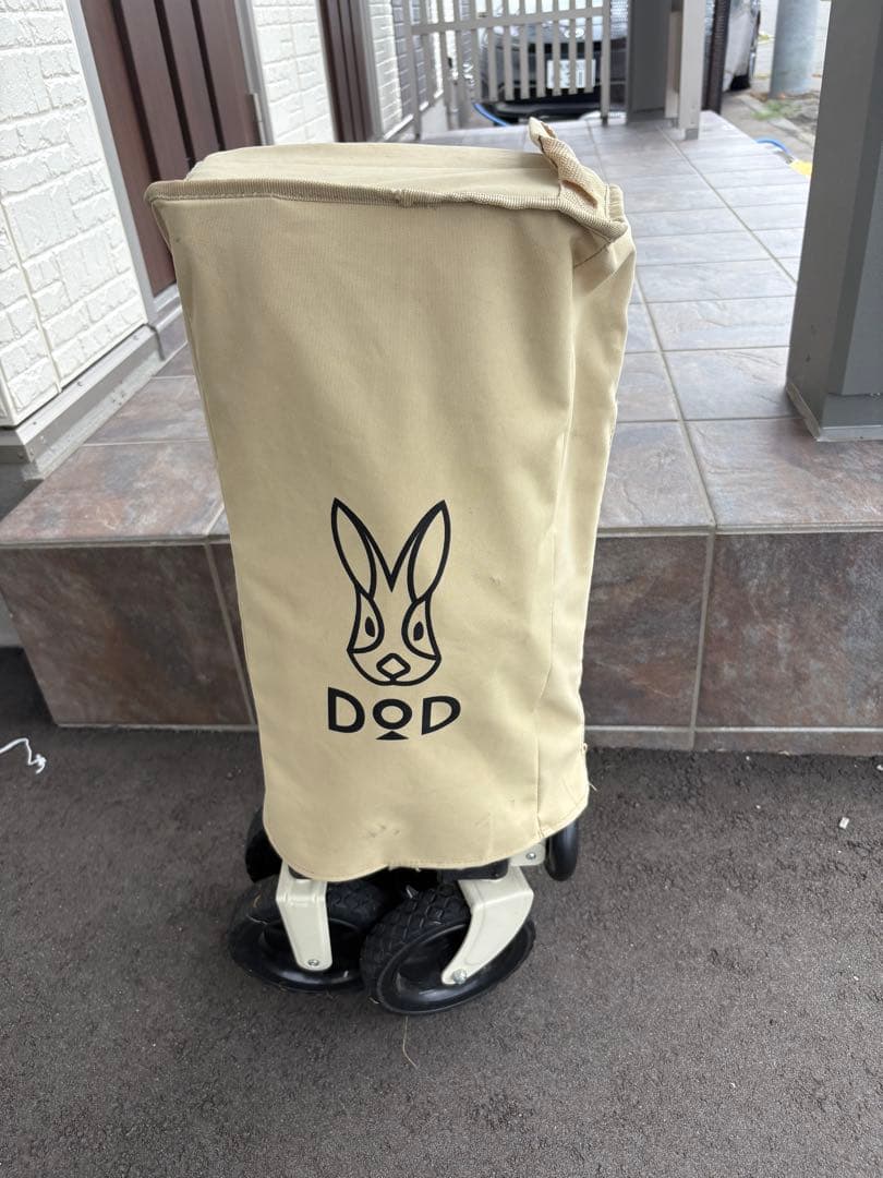 DOD キャリーカート ベージュ