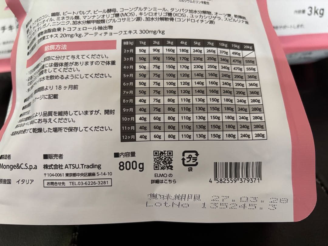 ELMO 幼犬用ドッグフード リッチインチキン パピー 4.6kg