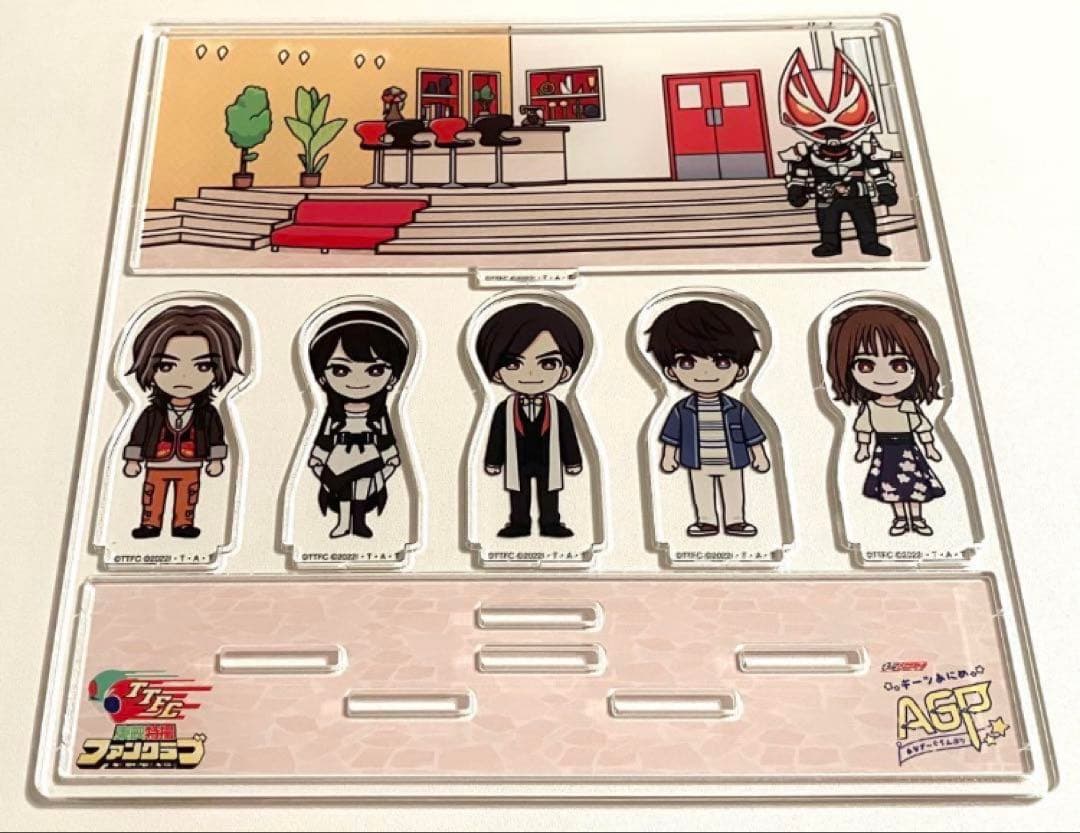 希少品 仮面ライダーギーツ ギーツあにめ TTFC会員限定 アクリルスタンド