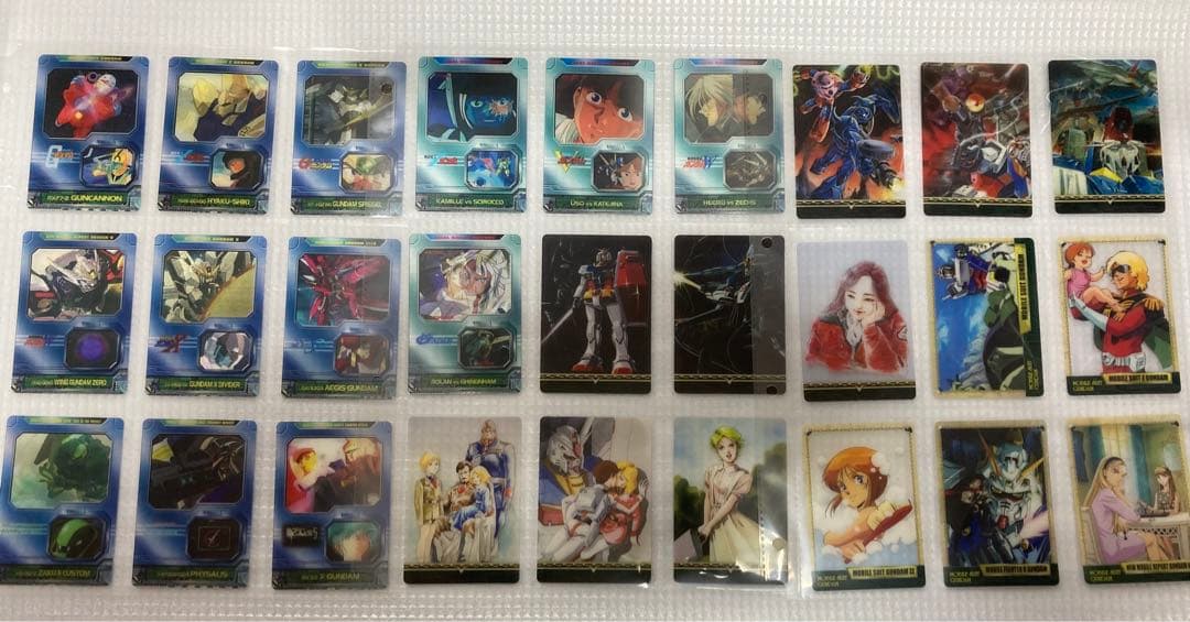 ガンダム ウエハース 宇宙世紀BOX カード81種類+1枚+追加カード81種類