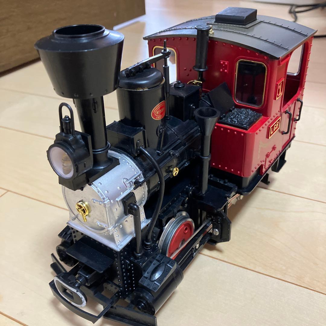 送料込　Gゲージ　レーマン　LGB 機関車　動作確認済 記念限定塗装　入手困難